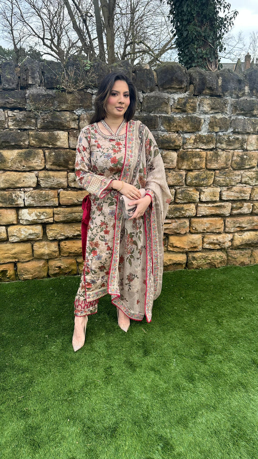 Designer Inspired 3-Piece Suit