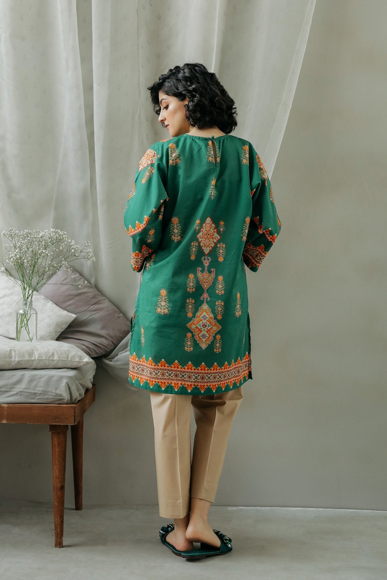 Ethnic stitched outlet shirts